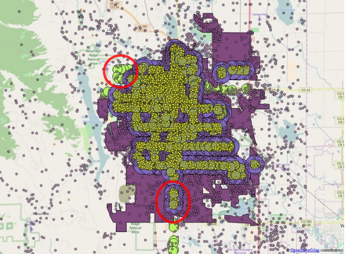 Exceptions Made When Analyzing Data for Transfort Bus Stops