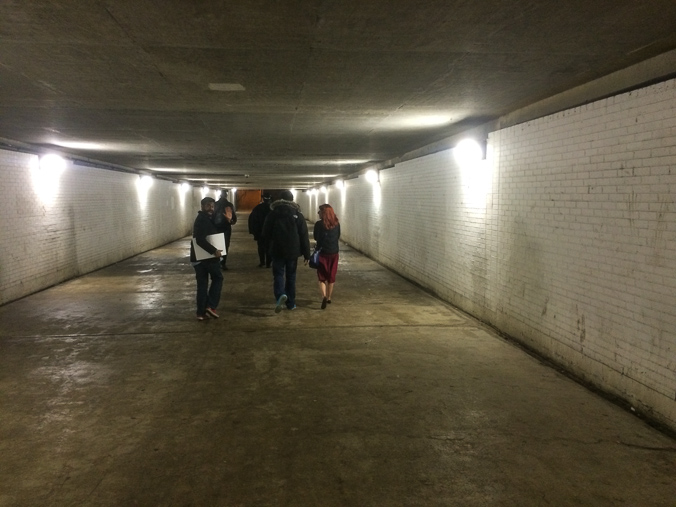 The pedestrian connectivity to Navy Pier is kind of sketchy, but it gets the job done!