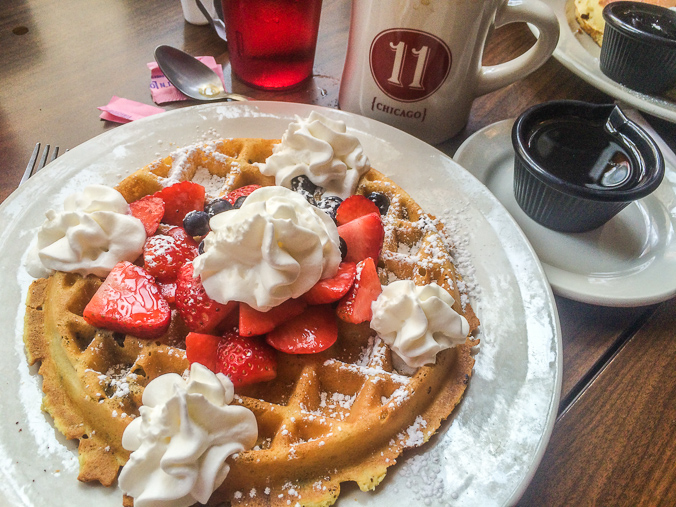 Okay, so this is the only photo in the waffle category. Eleven City Diner!