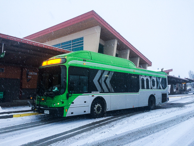 MAX 89, also known as Mini MAX, from the fleet of Transfort MAX buses