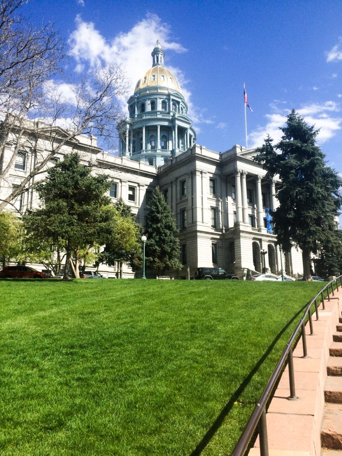 Taking a break from transit, Austin and I made our way up 16th Street Mall to the state capitol!