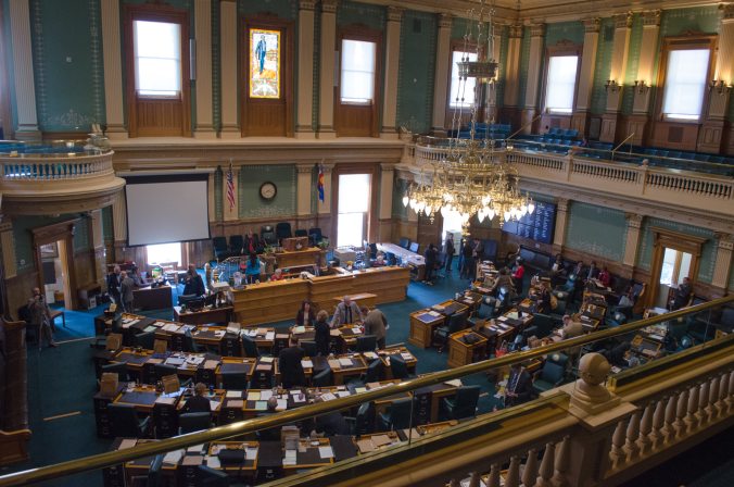 There were even representatives working in the Colorado House of Representatives chamber! Considering this was a Friday afternoon, I guess I shouldn't be surprised. The speakers at the ceremony had just praised these individuals' bipartisanship and its impact on the passage and completion of the A line.