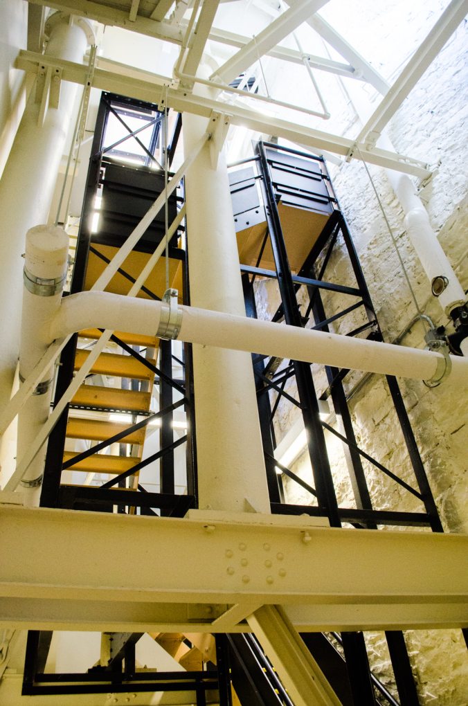 This was the staircase we took to reach the dome level at the capitol. I filmed a brief episode for the Discovery Channel in my mind during the trips up and down.